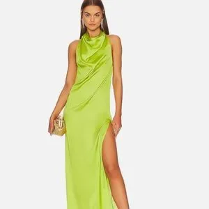 lime green backless dress Nova Tie Back Dress in Lime | OMNES | Ethical & Affordable Clothing